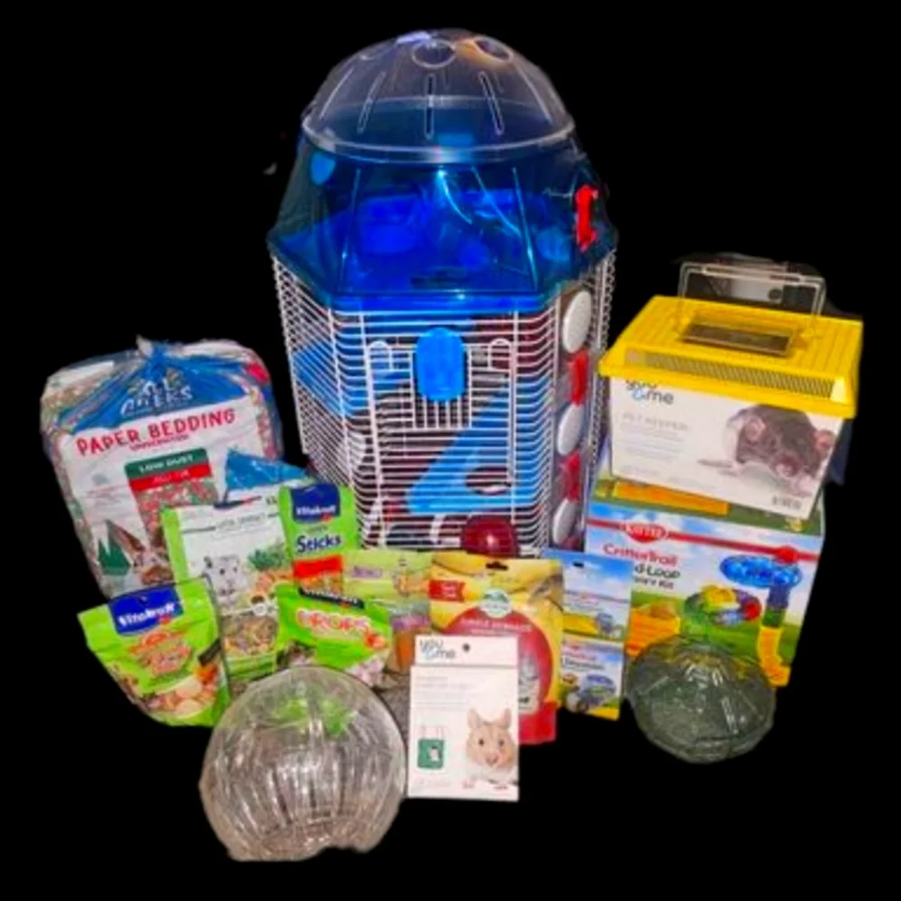 Pet Setup for Hampster, Gerbils, Mice, Ect